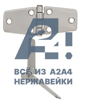 Петля дверная АРТ 8577 А2 75X38 -  нержавеющий крепеж «A2A4.ru»