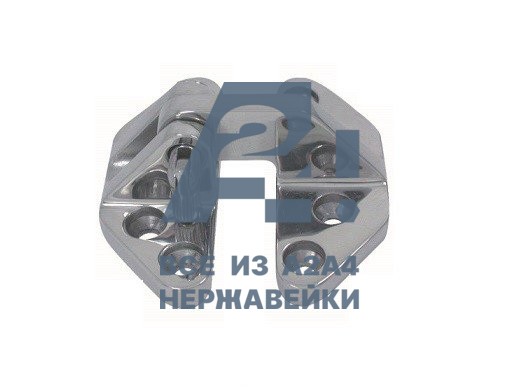 Петля шарнирная для люка АРТ 8238 А4 74X65 -  нержавеющий крепеж «A2A4.ru»